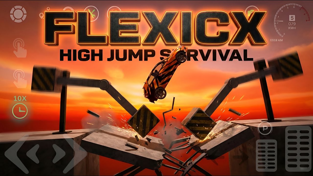 Insane Flexicx Crash! Unreal Wreck in High-Speed Mayhem | Flexicx Car Chaos (@SIDGIN)