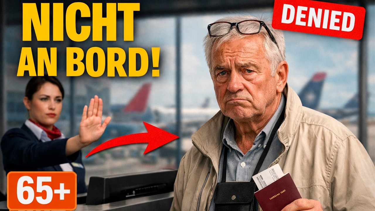 10 Fehler vor dem Flug, wegen denen Passagiere 60+ NICHT an Bord durfen