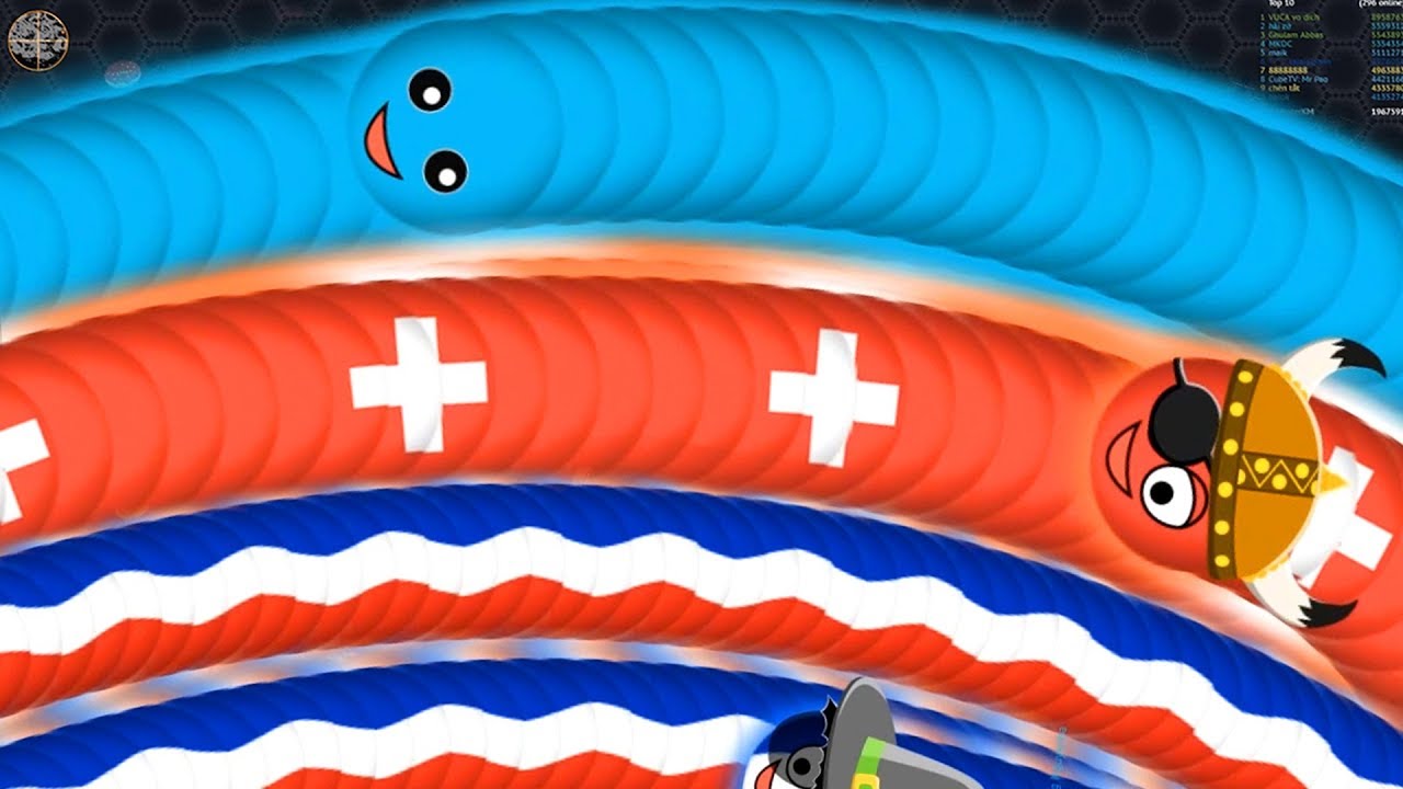 Wormate.io World Biggest Worms Party Ever | Wormateio Epic Moments Gameplay !