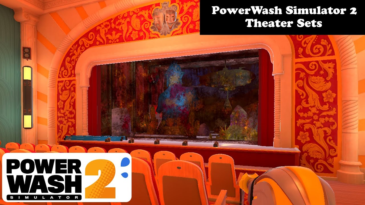 PowerWash Simulator 2 — Театральные декорации (Работа 35)