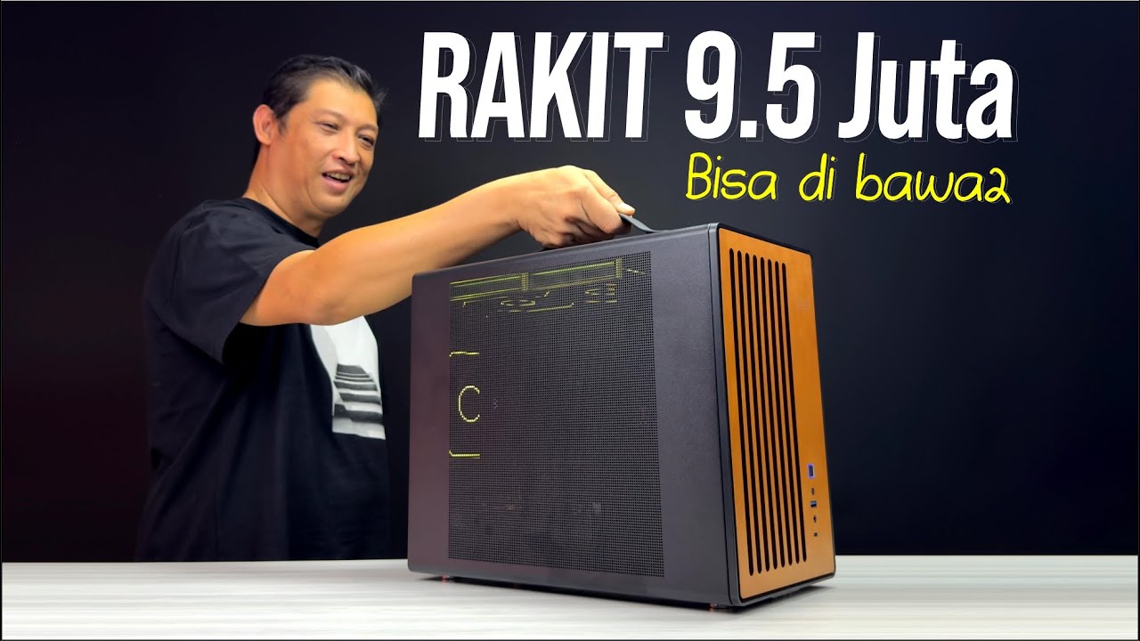 SIMPLE tanpa RGB lebih ganteng... RYZEN 5 8400F + RX 6500XT