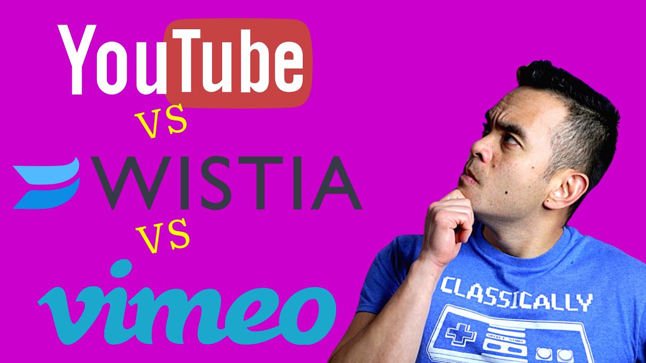 YouTube vs Wistia vs Vimeo: Which is RIGHT for your business?