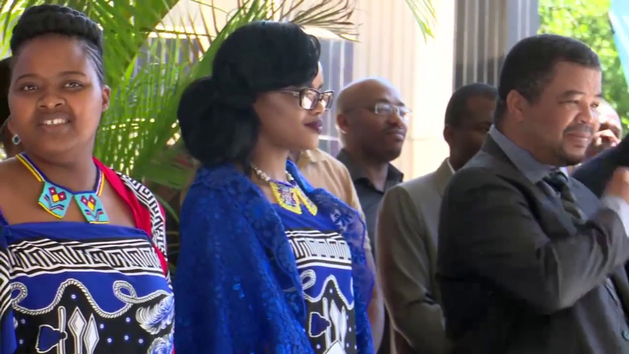 Her Royal Highness Princess Sikhanyiso, Minister of ICTTours The 2018 ICT Fair Eswatini