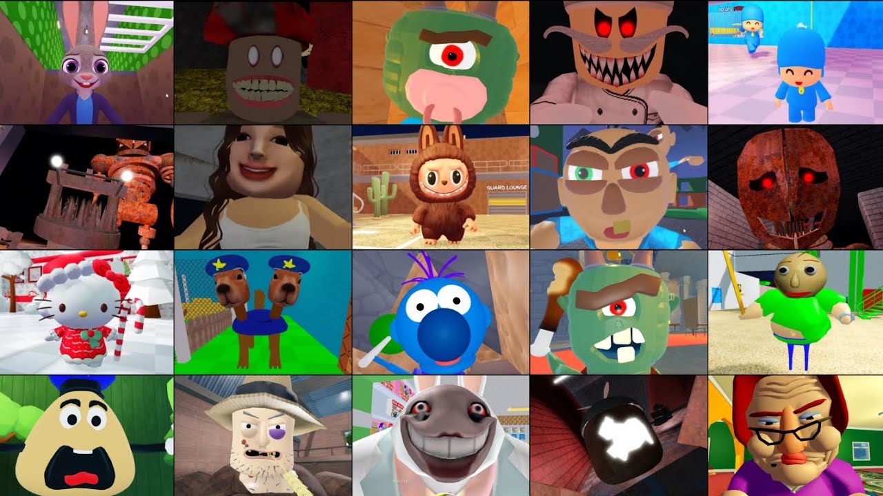 MR YUMMY'S SUPERMARKET, TIM FARM, DHUURS, NIGHTMARE'S SCHOOL, PIZZA, BETTY'S ROBLOX JUMPSCARE'S 