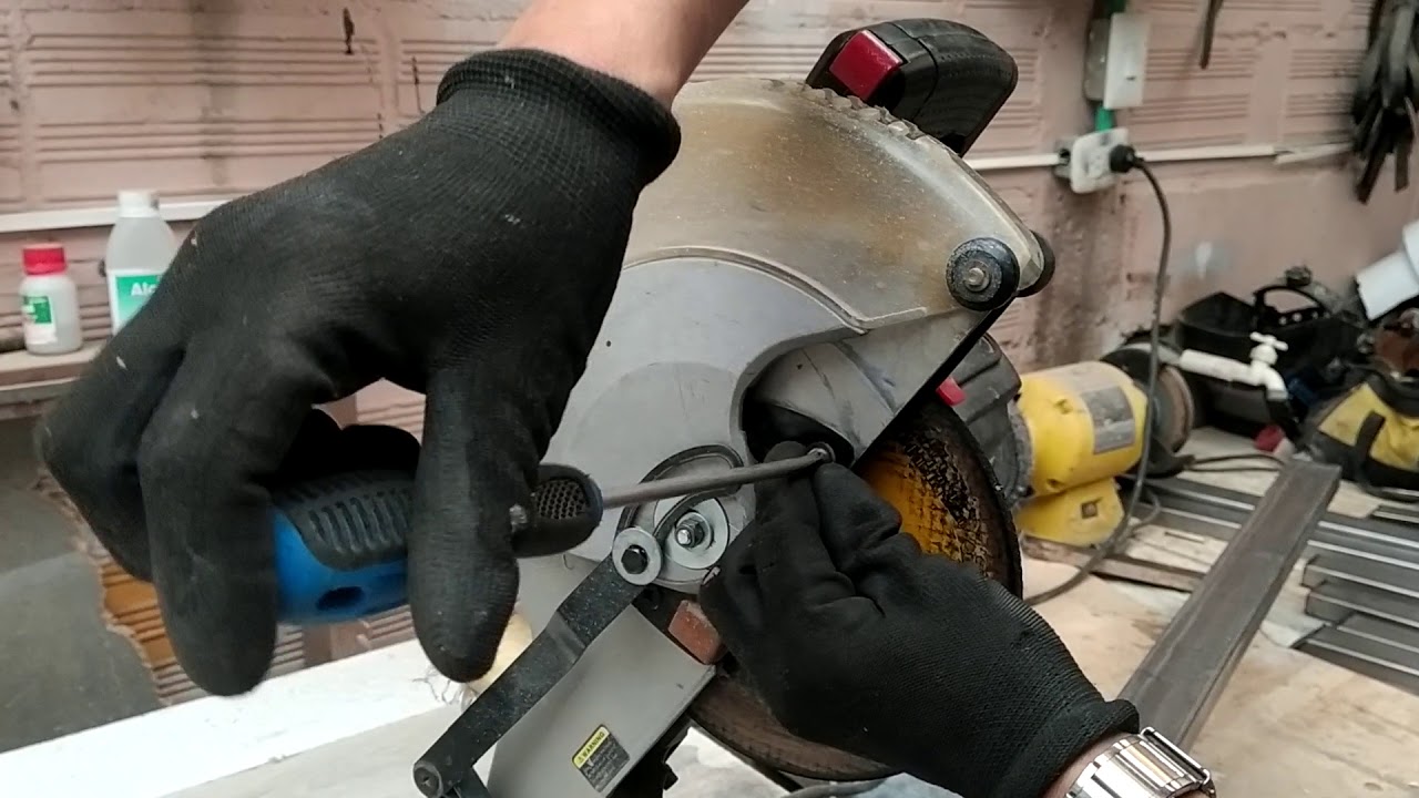 convirtiendo ingletadora en tronzadora