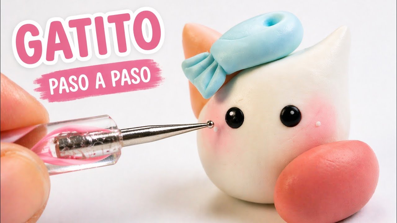 Gatitos Kawaii en Porcelana Fría 🐱✨ | Ideas Fáciles y Paso a Paso
