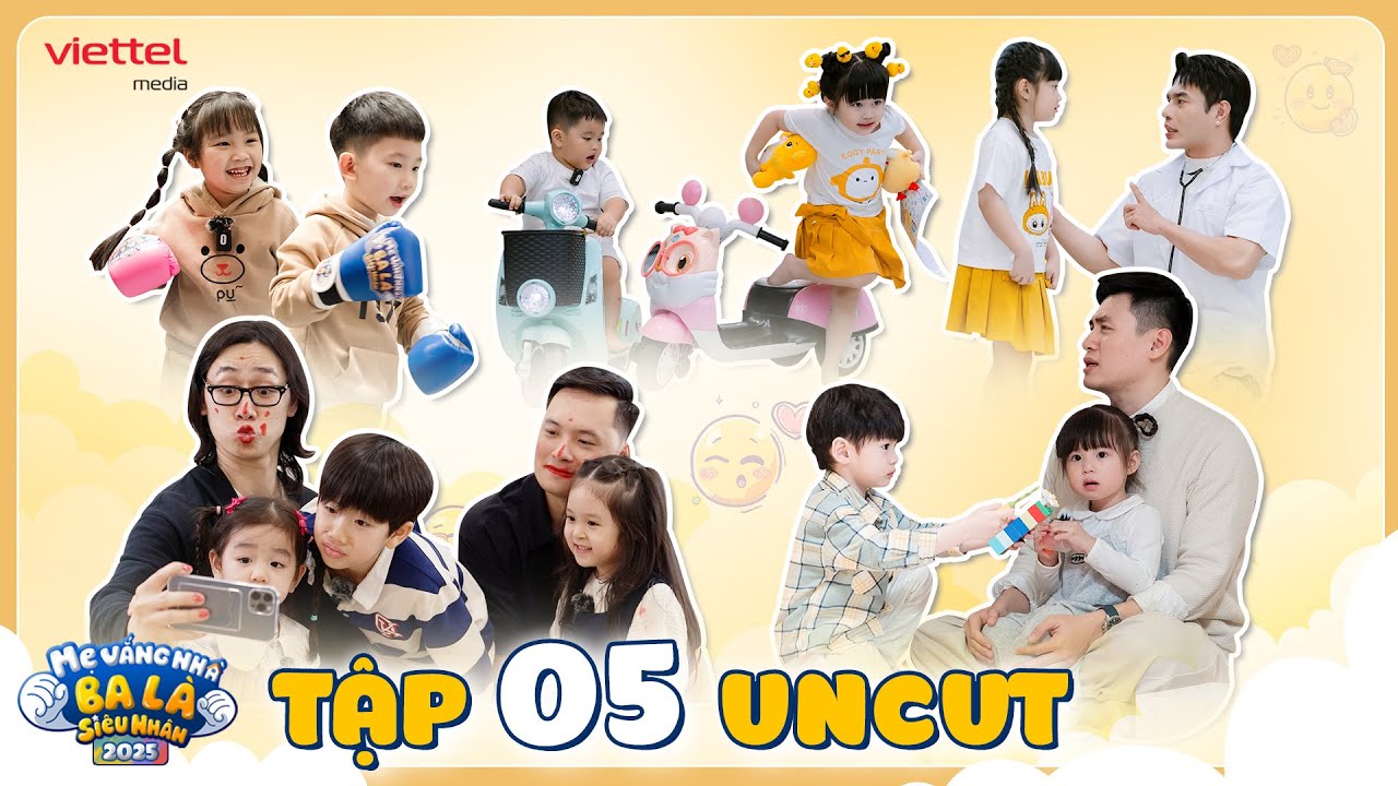 TẬP 5 | Dừa-Pam HẾT XỊT KEO? Bún, Sữa mở SALON; Dừa Đủ boxing CỰC SUNG | Mẹ Vắng Nhà Ba Là Siêu Nhân