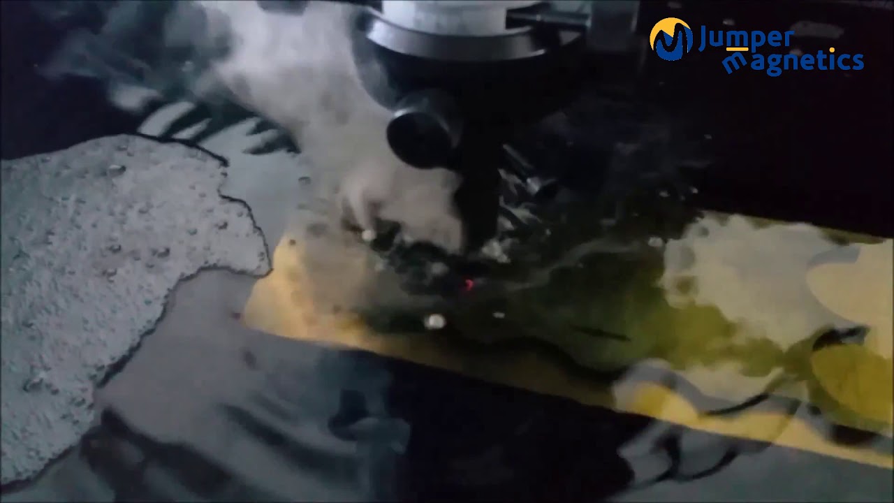 Magnetic chuck for EDM machine