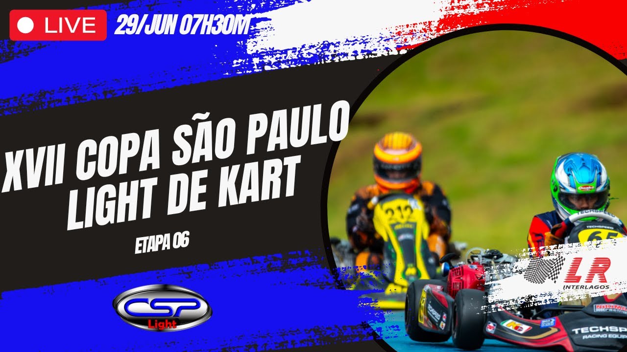 XVII COPA SÃO PAULO LIGHT DE KART - Etapa 06 - INTERLAGOS