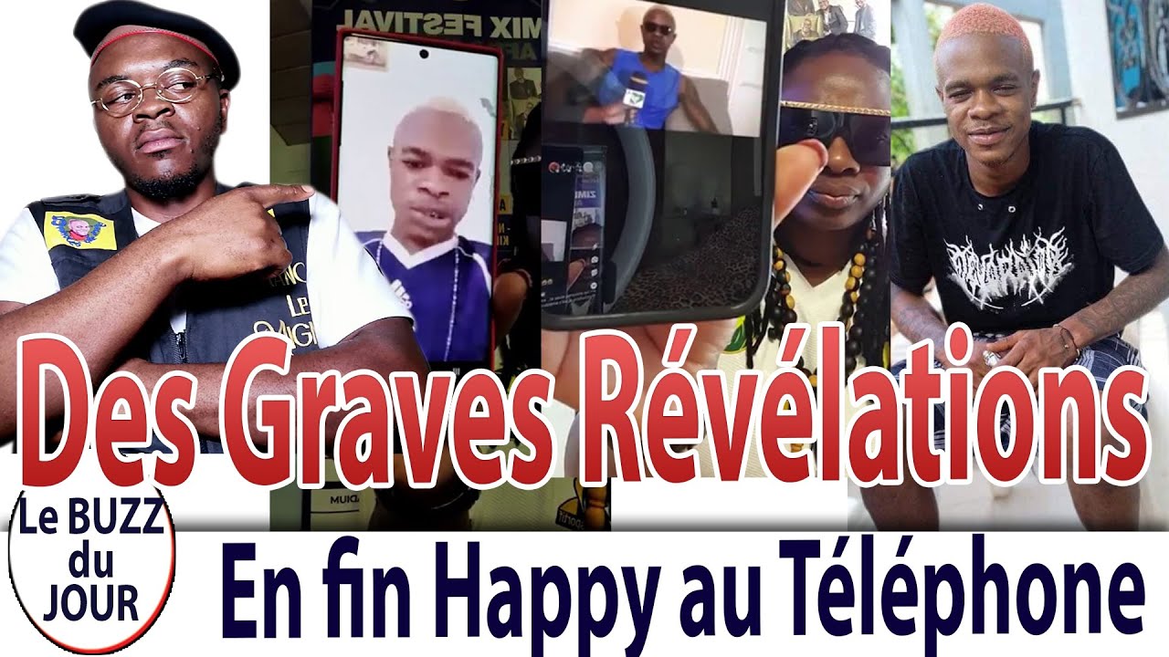 HAPPY D'EFOULAN sort de son Si_lence et fait des Gr@ves Révél@tions...Le Pays est g@té mo Dieu