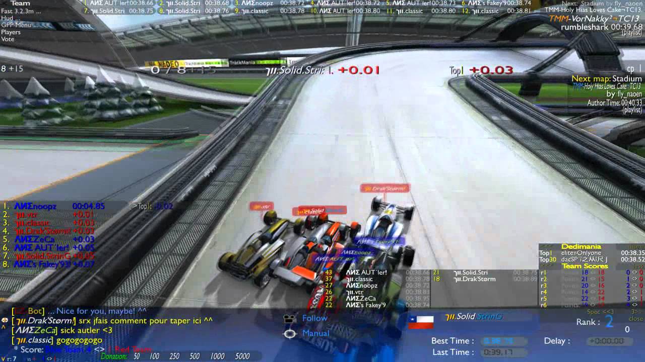 TMM 2013 | 711 vs. ANE - group stage {Trackmania]