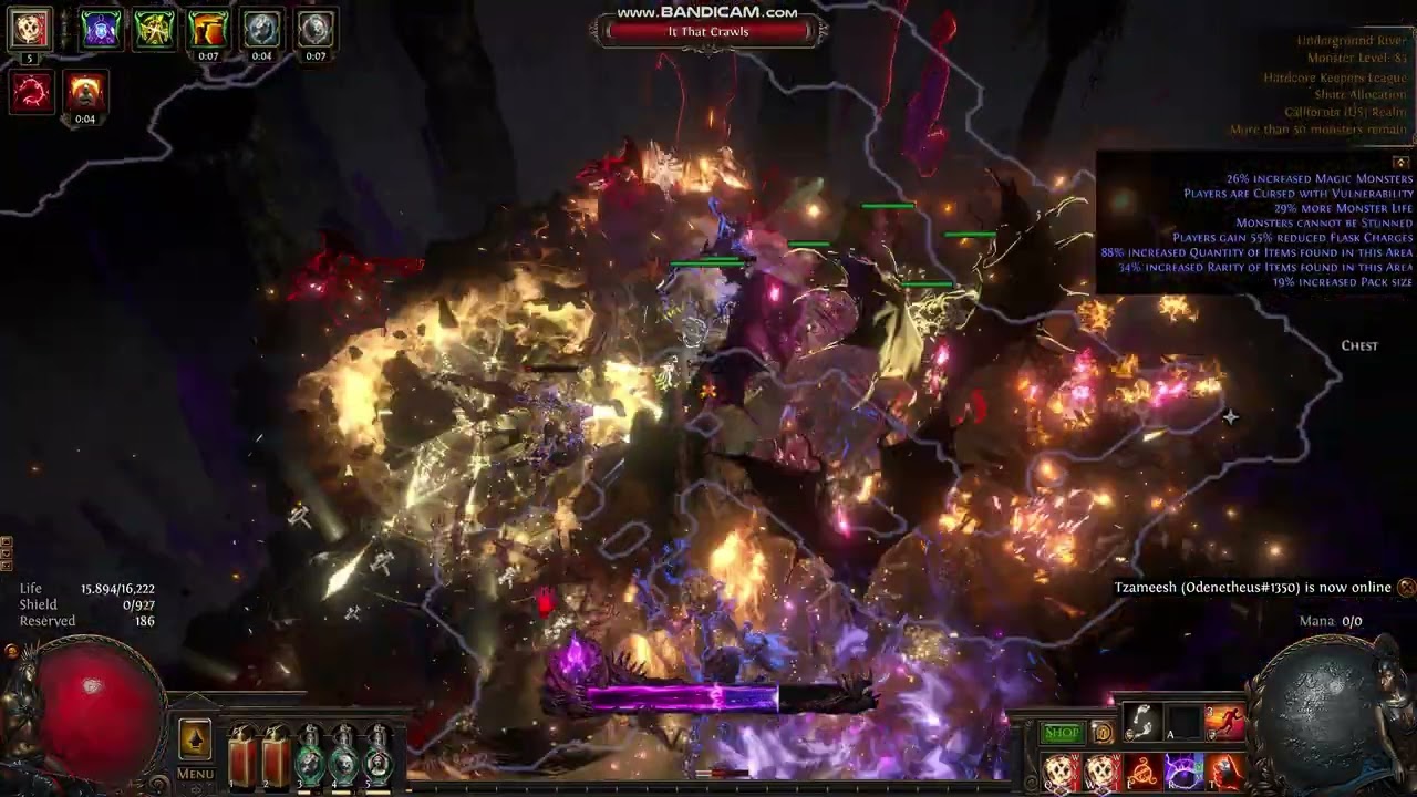 3 27HC Grey Wind Consecrated Path Totems vs  T16 Underground River