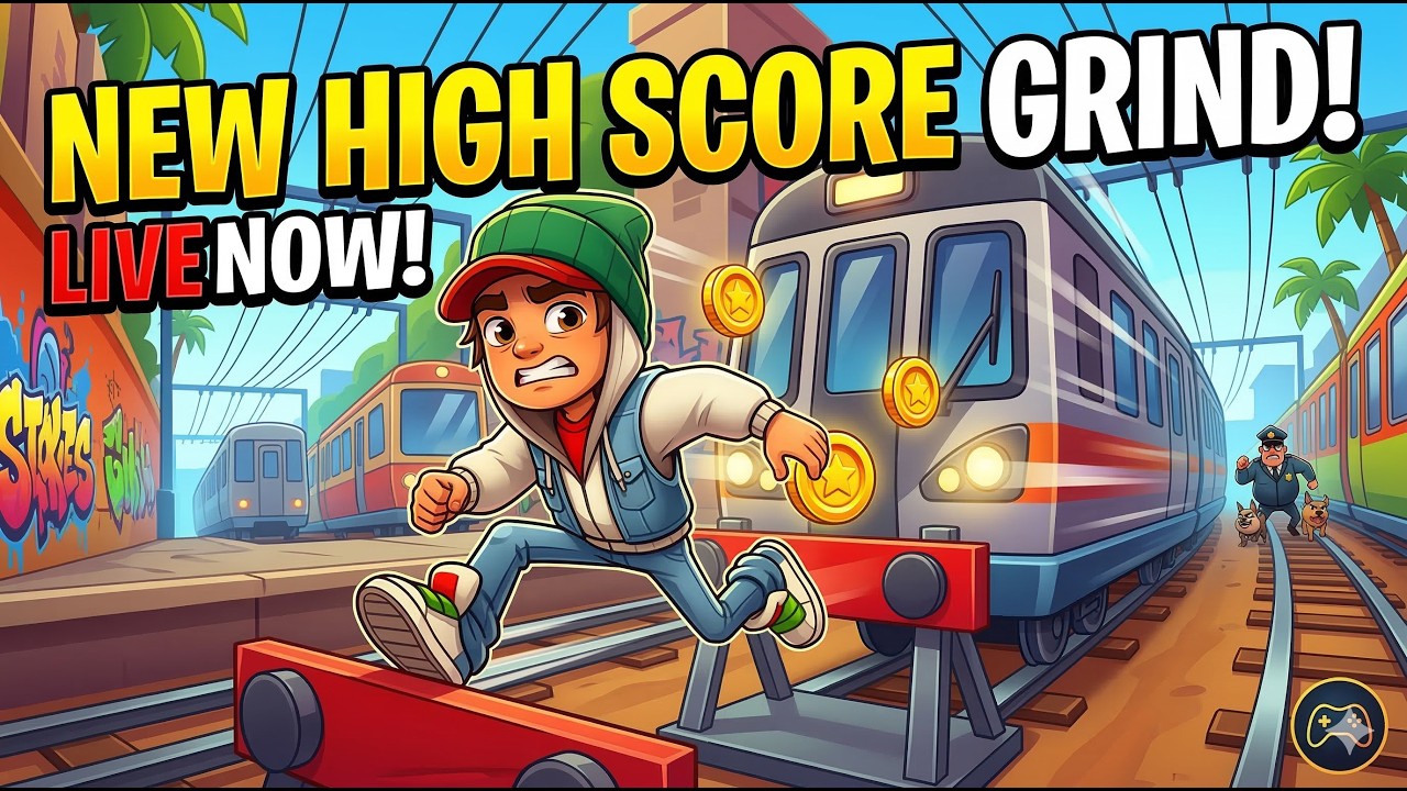 1 Million Score Challenge in Subway Surfers LIVE! 🏃‍♂️💨  | GamingStrike ! #subwaysurfers #subwaysurf