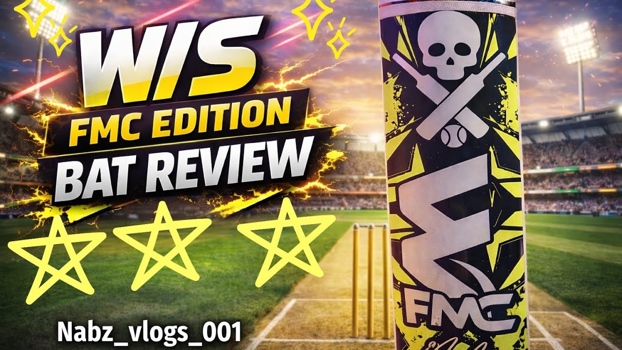 WS Fmc Signature Edition Tapeball Bat Review. #Vlog2 #cricketlovers #Fmc #Tapeballcricket 
