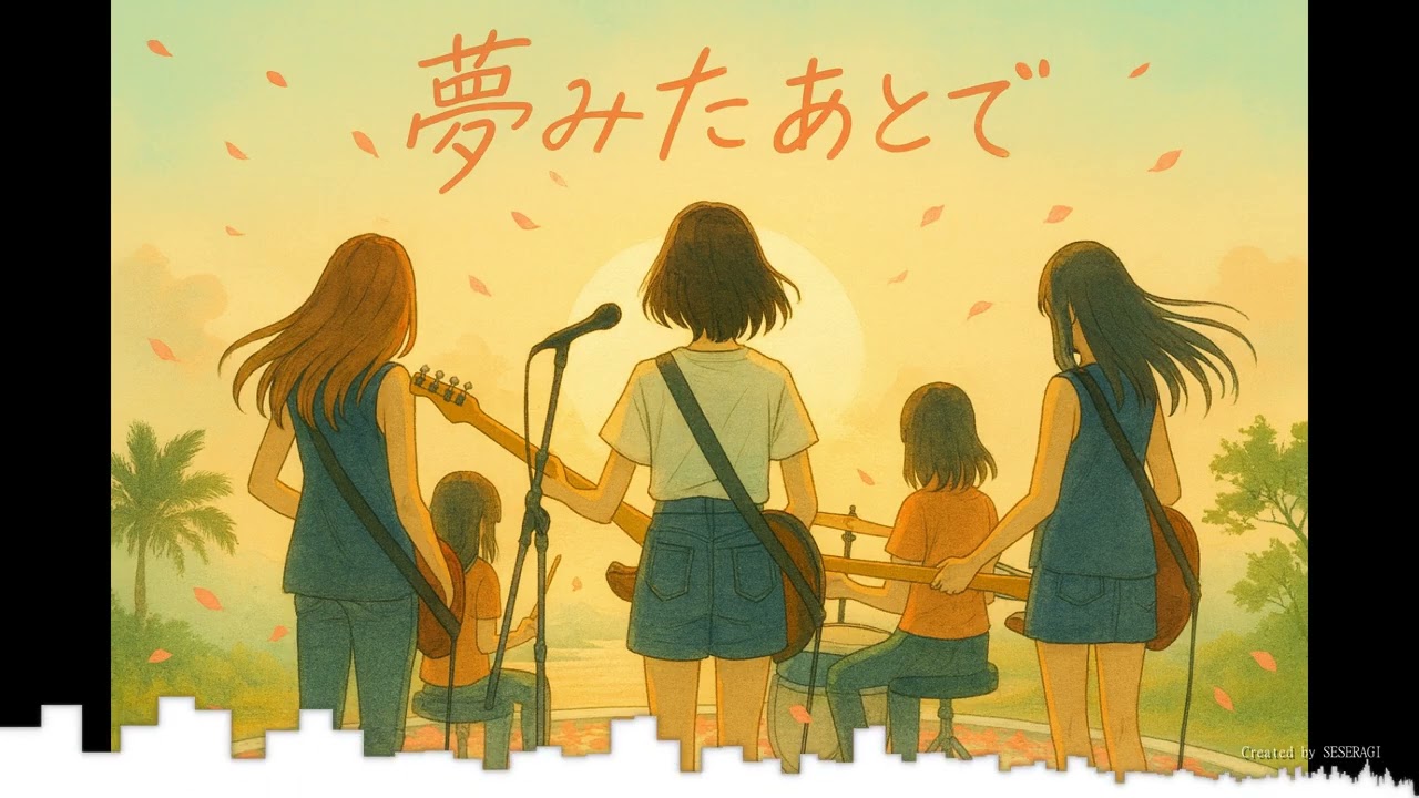 [AI Band Cover] GARNET CROW - 夢みたあとで（名探偵コナンED Detective CONAN)