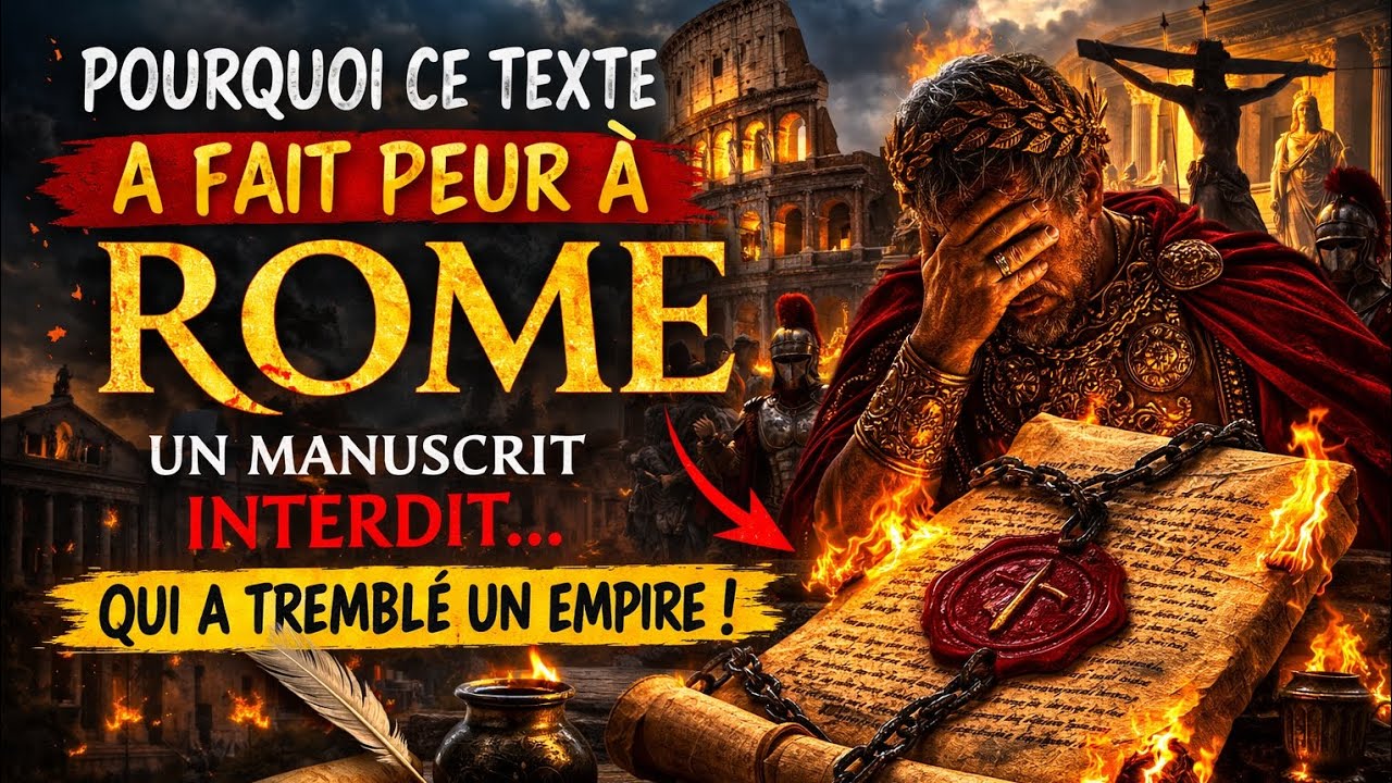 Rome avait peur… d’un simple texte