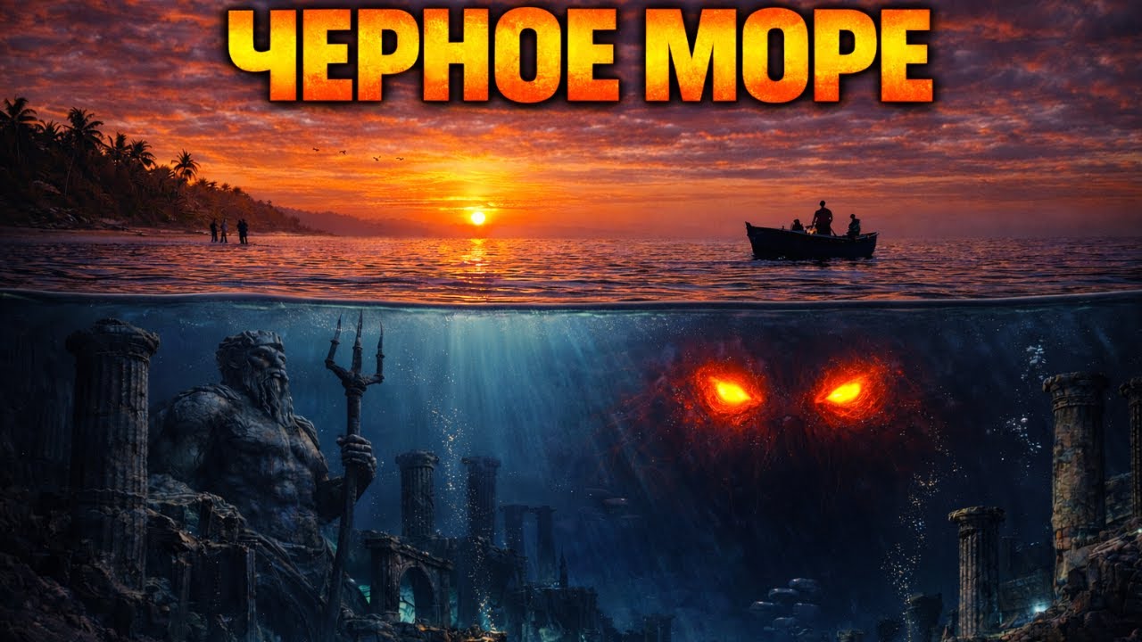 ☢️ 90% воды — ЯД: почему ЧЁРНОЕ МОРЕ самое ОПАСНОЕ на планете