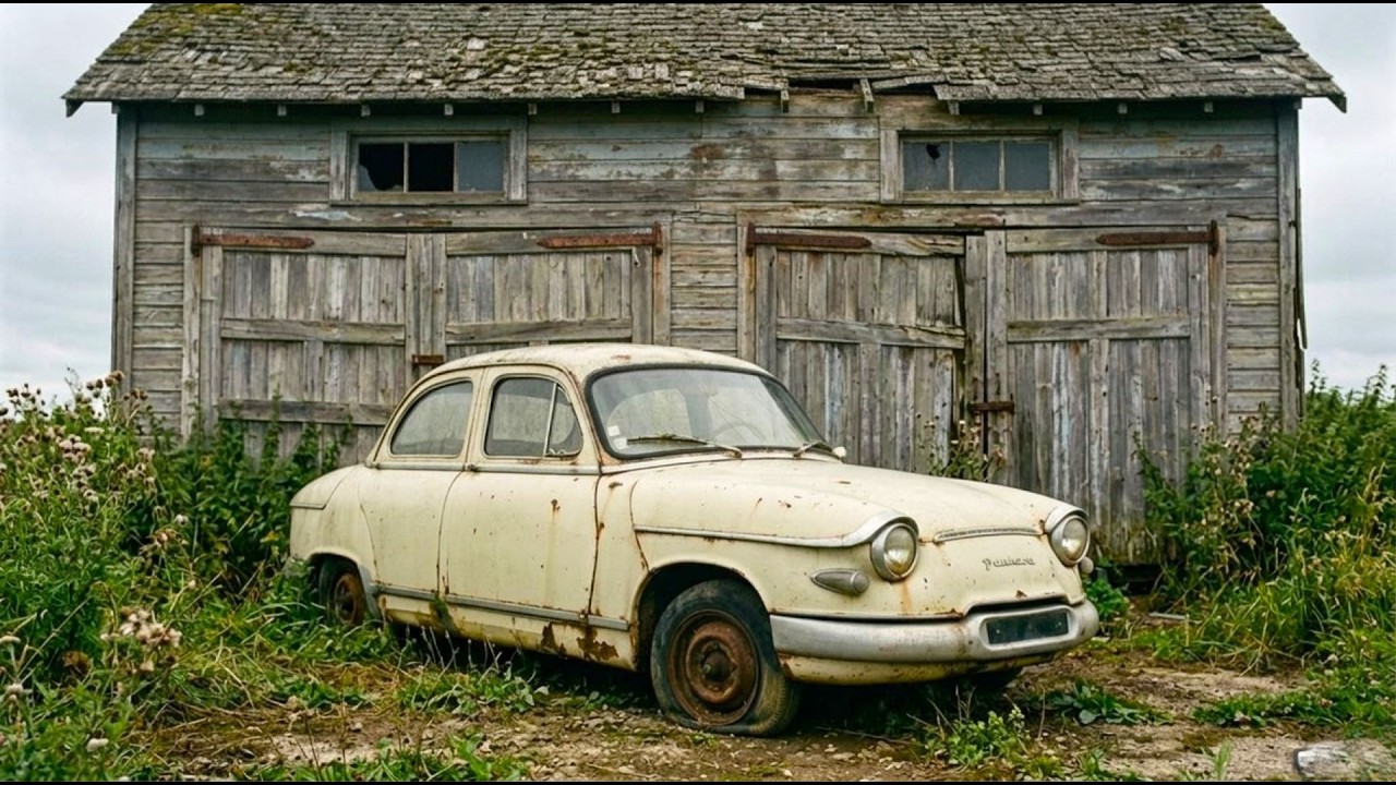 ASMR Restoration | The Ultimate Barn Find: 1959 Panhard PL 17 — 65 Years of Silence Broken