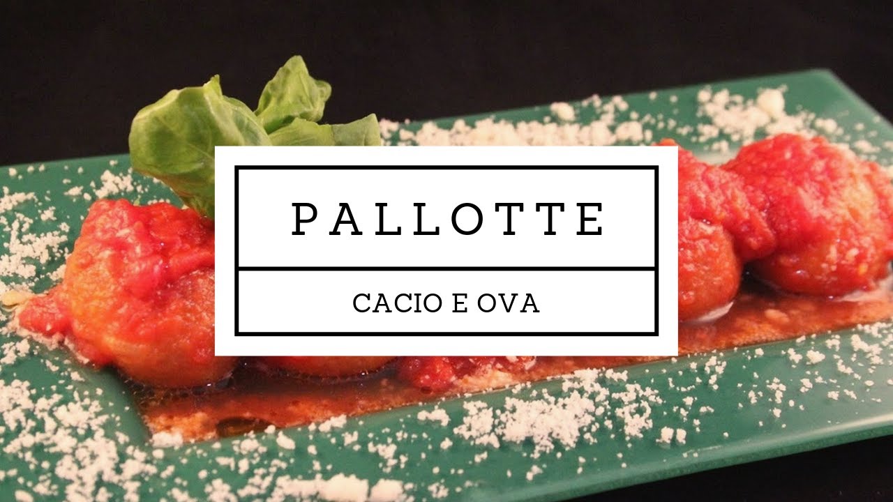 PALLOTTE CACIO E OVA - A Large Chef in a Small Kitchen – SMT
