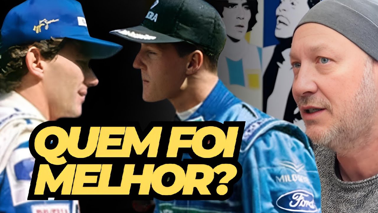 QUEM É MELHOR ? AYRTON SENNA OU SCHUMACHER? - FLÁVIO GOMES