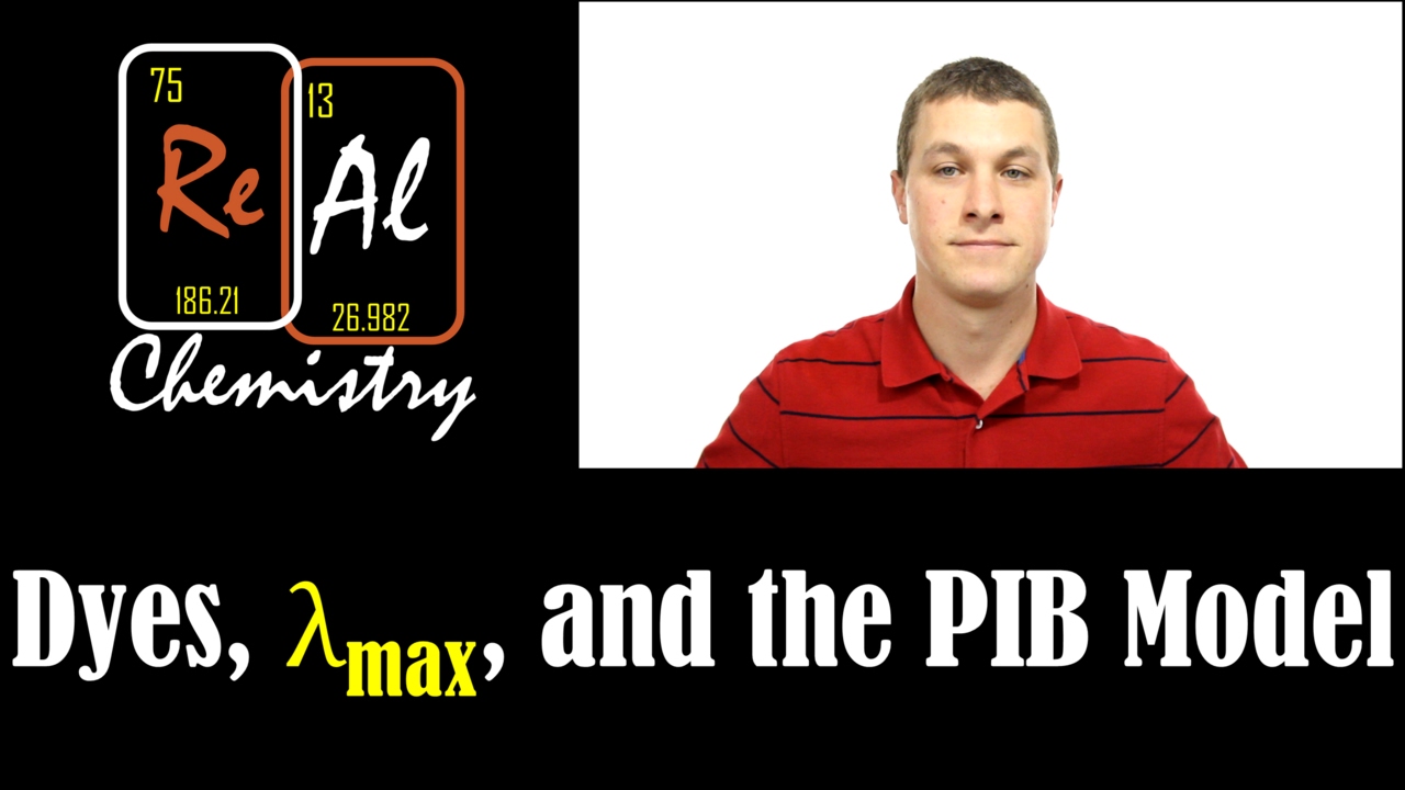Predicting lambda max for a conjugated dye with the particle in a box - Real Chemistry