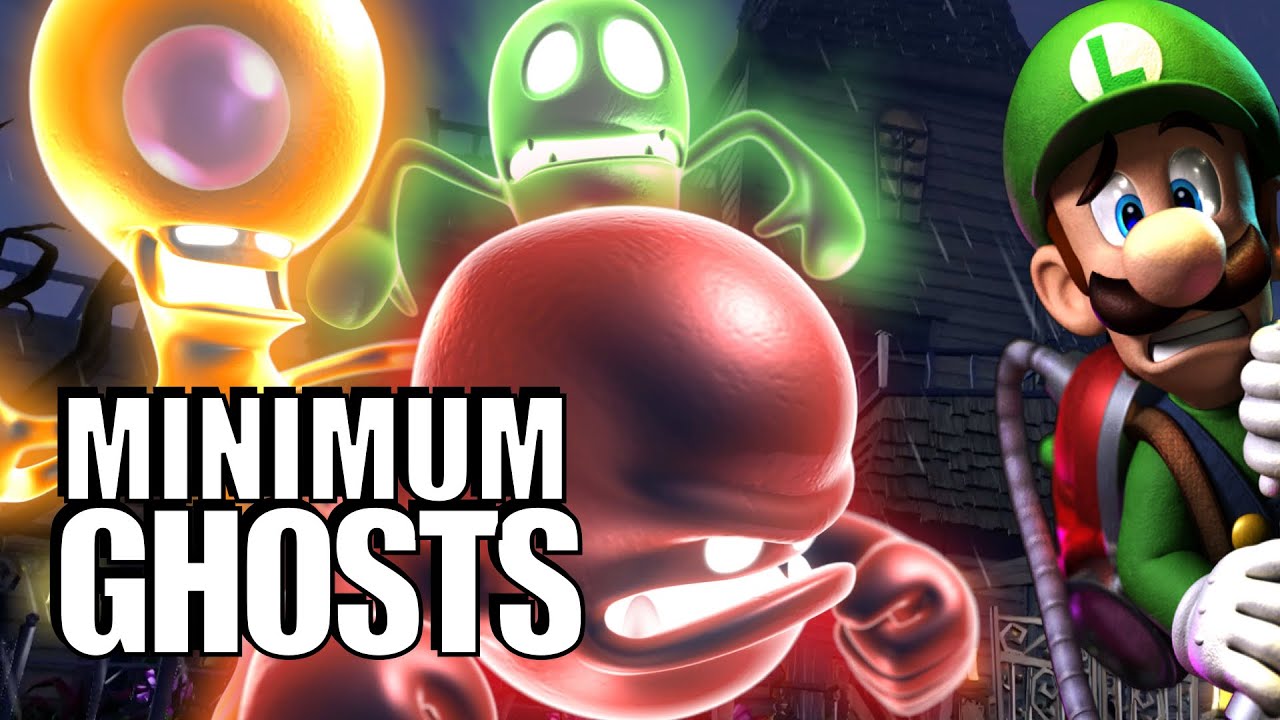 Luigi's Mansion 2 Minimum Ghosts Challenge - How Many Ghosts Need To Perish?