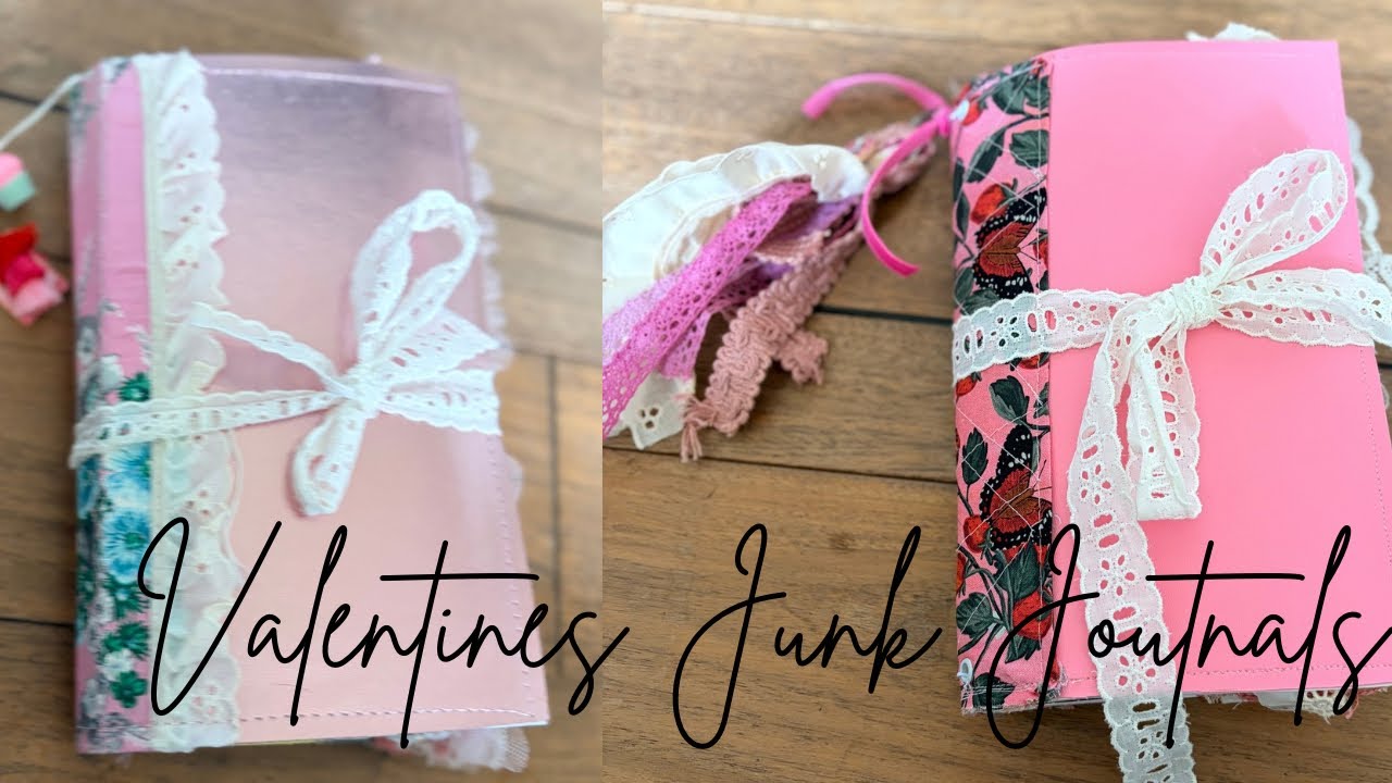 Valentines Junk Journal Flip Through & Project Share!