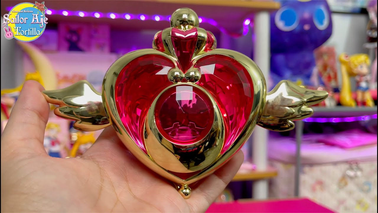Crisis Brooch Proplica | Sailor Moon Eternal 2022 Prop by Bandai