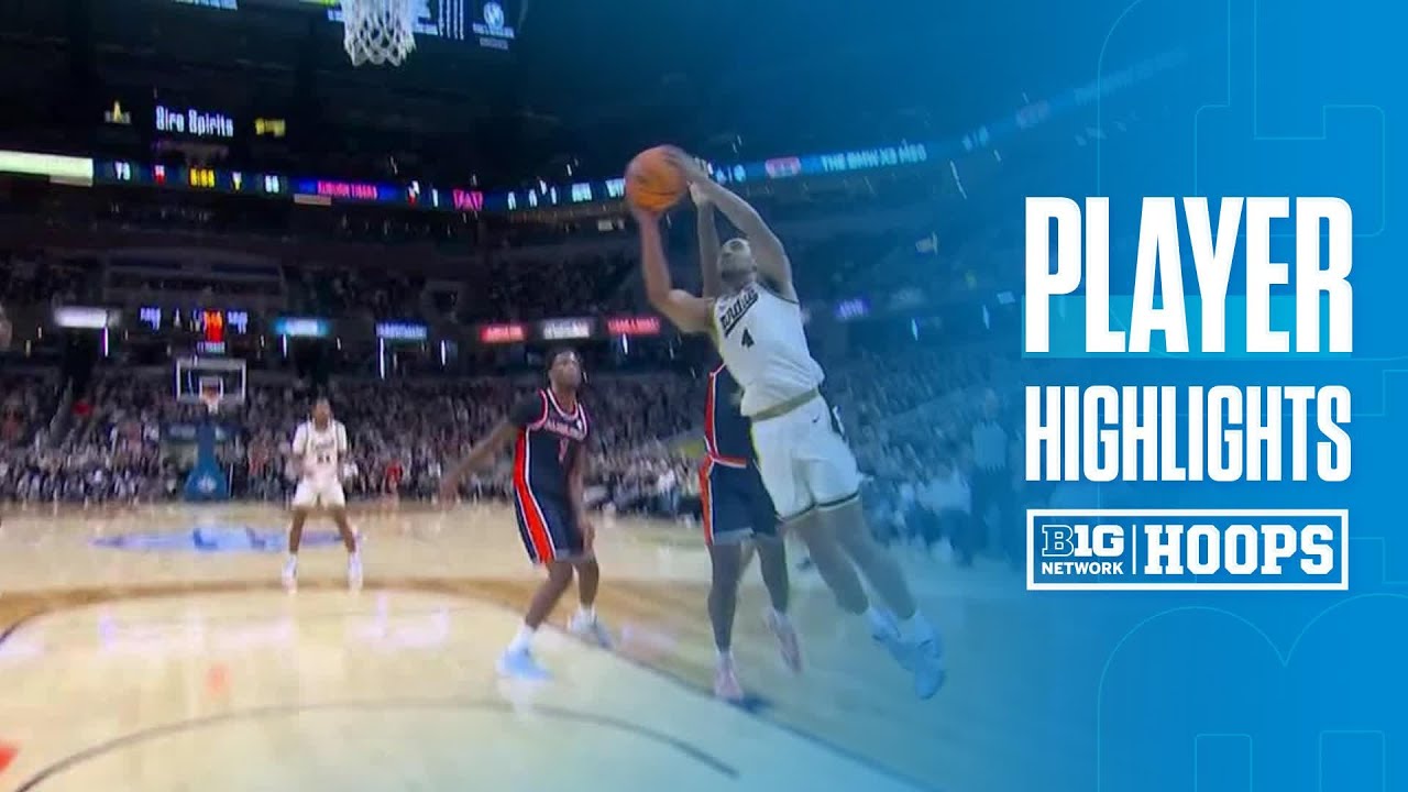 Trey Kaufman-Renn Highlights vs. Auburn | Purdue Basketball | 12/20/2025
