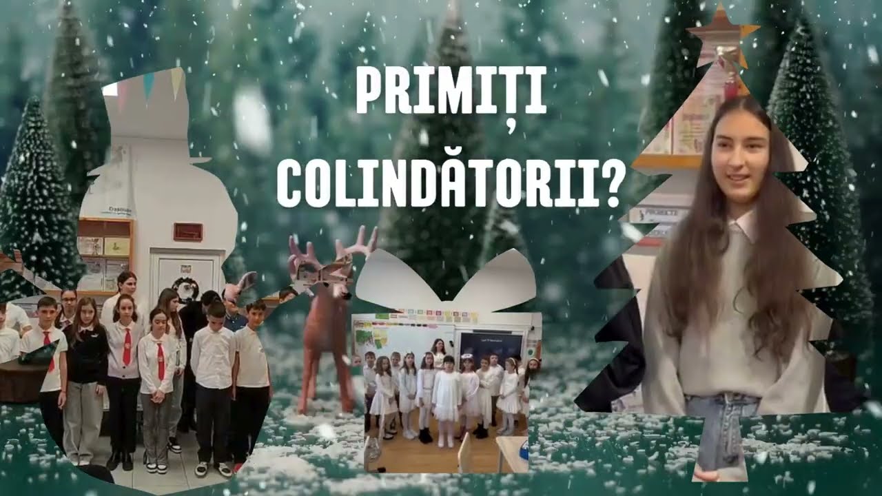 Bună dimineaţa la Moş Ajun! Primiţi colindătorii?🔔🎶🦌✨👨‍👩‍👧‍👦🎅🎁⭐🎉