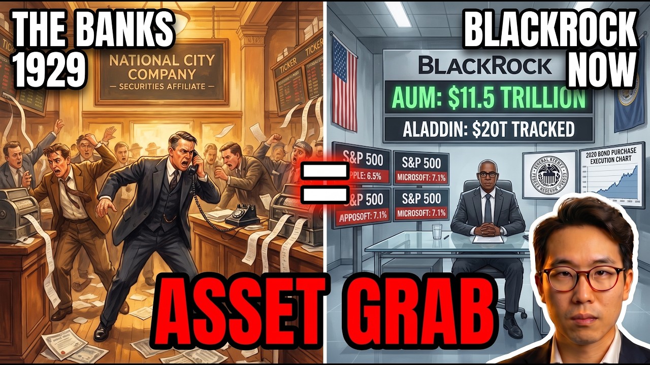 BlackRock делает в точности то же, что делали банки в 1929 году. Финальный захват активов начался