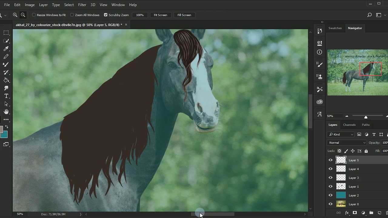 Hair redraw tutorial