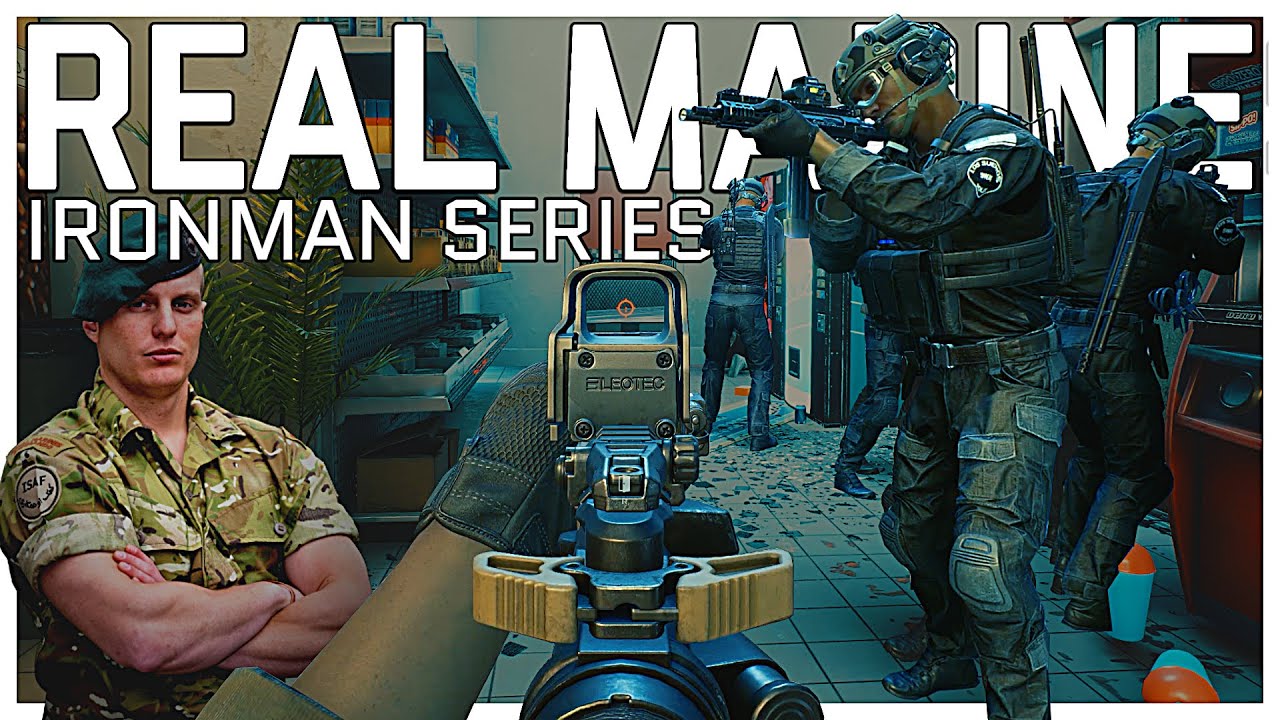 Royal Marine COMMANDO V IRONMAN Ready or Not VERSION 1 SOLO playthrough #marines #readyornotgame