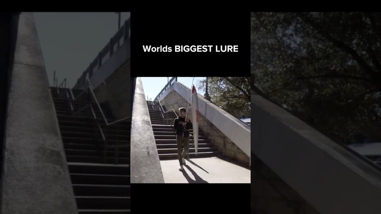 WORLDS BIGGEST LURE #fishing #lures #outdoors