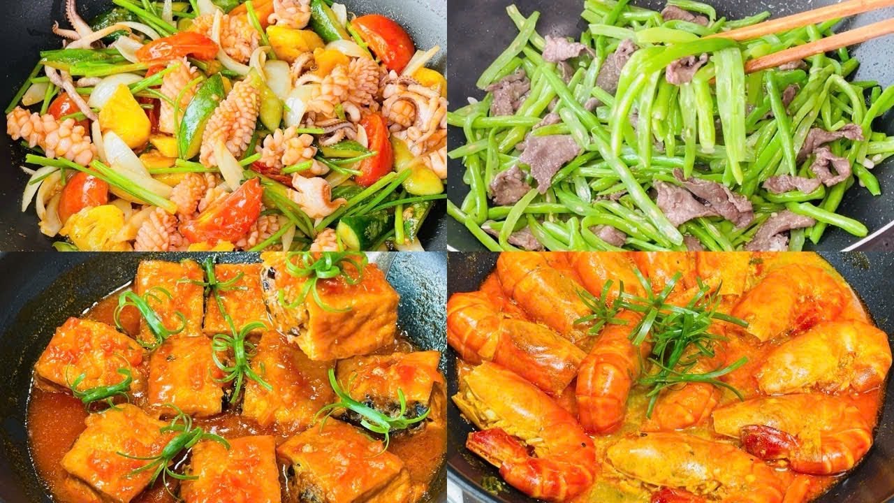 Tổng hợp 4 món ngon dễ làm cho bữa cơm gia đình