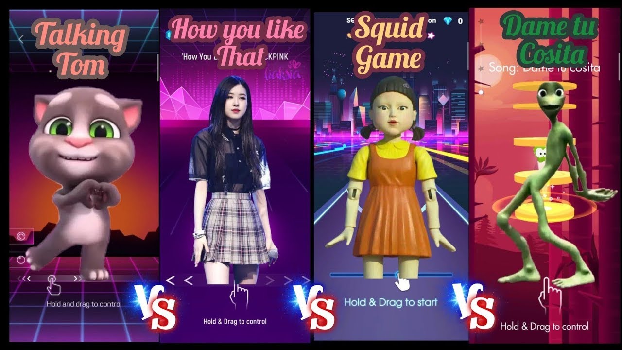 Smash Color vs Tiles Hop vs Beat Roller vs Beat Jumper #8 (2021)