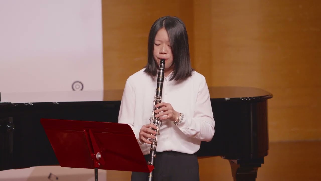 陳亮豫 - Saint Saëns Sonatas for Clarinet and Piano, Op. 167, 2nd mvt