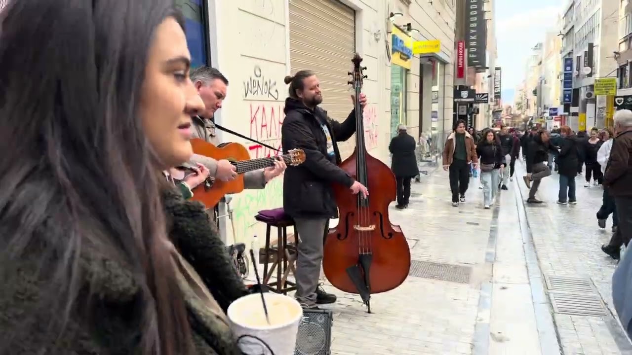 Por una cabeza - Μουσικοί του δρόμου | Αθήνα (Ερμού) 28/2/2026