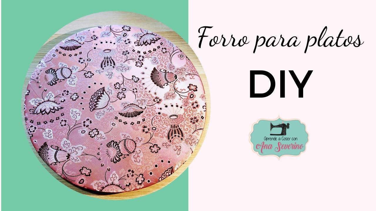 Como hacer forro para platos / Plato navideño / Decorar plato