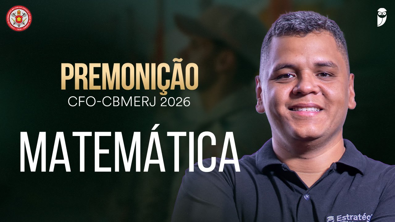 Premonição CFO-CBMERJ 2026 - Matemática - Prof. Thiago Esquian