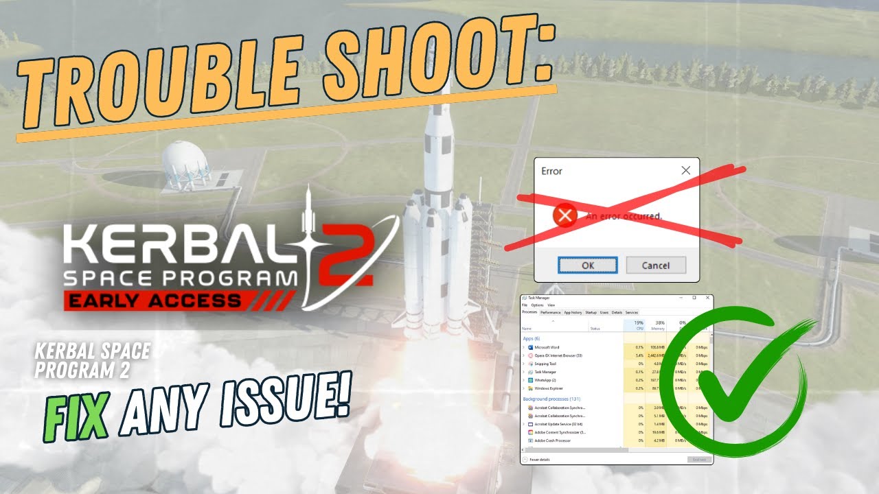 KERBAL SPACE PROGRAM 2 &ndash; How to Fix Crashing, Lagging, Freezing, black screen&hellip;&ndash; Full Tutorial