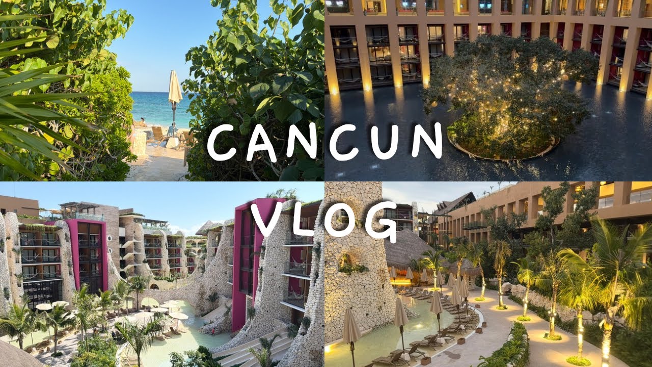 Vlog 칸쿤 4박 5일 여행 브이로그 | 호텔 엑스카렛 멕시코 🇲🇽 Cancun Vlog | Hotel Xcaret Mexico 어서와, 칸쿤은 처음이지? 🌴 Ep. 1