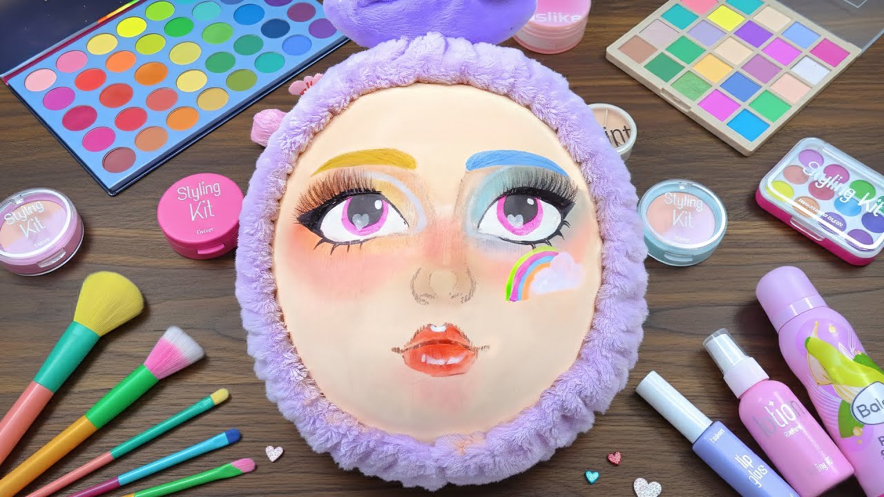 ASMR Cozy Makeup for Sleep 💤🎀
