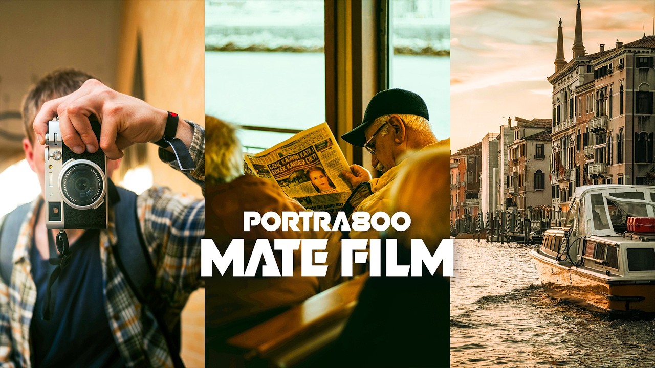 Portra 800 Matte Film Lightroom Preset | Cinematic Warm Tone