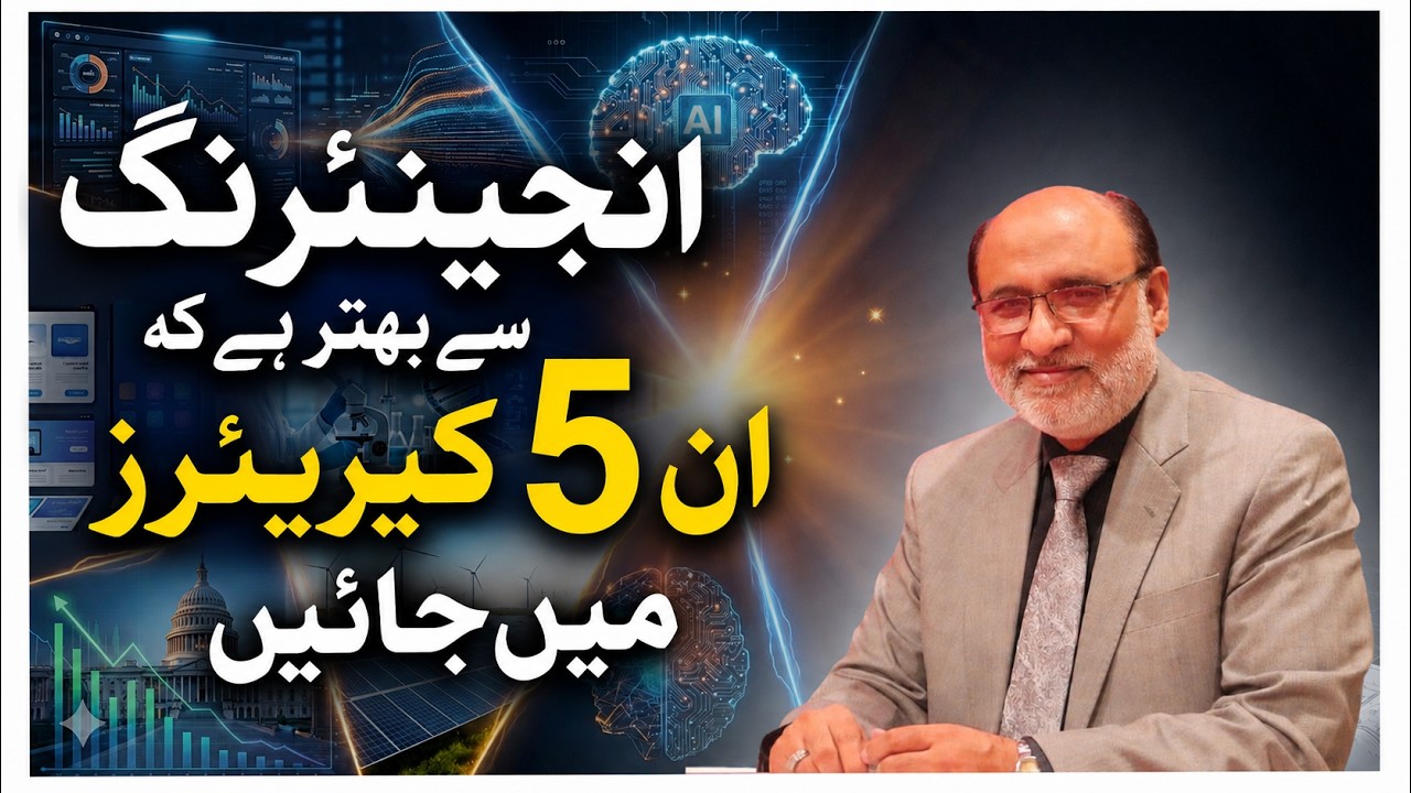 5 Careers Better than Engineering in 2026-2035 | Yousuf Almas