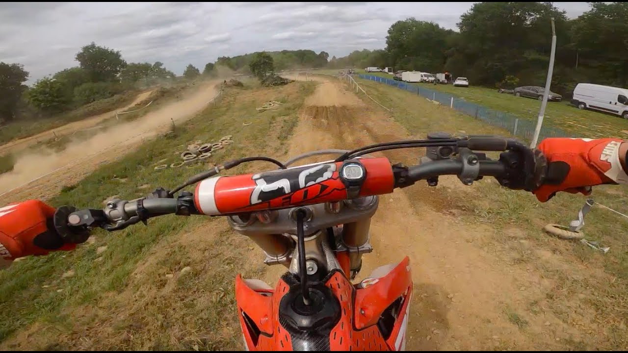 MOTOCROSS  - LANRELAS + CHUTE