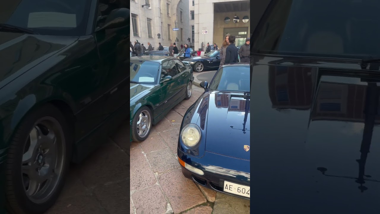 Milano piazza affari car meet