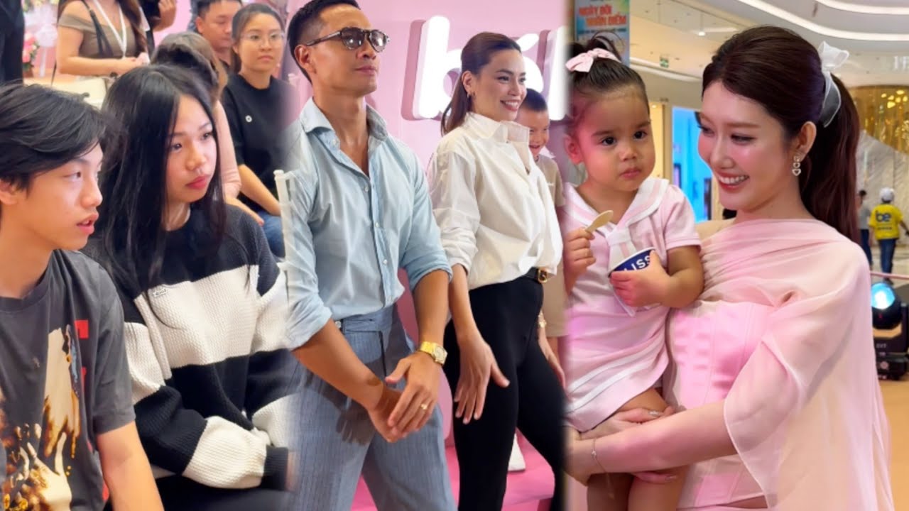 Th&uacute;y Ng&acirc;n &ocirc;m con g&aacute;i đến gặp Hồ Ngọc H&agrave; v&agrave; chồng, Subeo đi c&ugrave;ng bạn g&aacute;i được mẹ H&agrave; dẫn đến sự kiện 