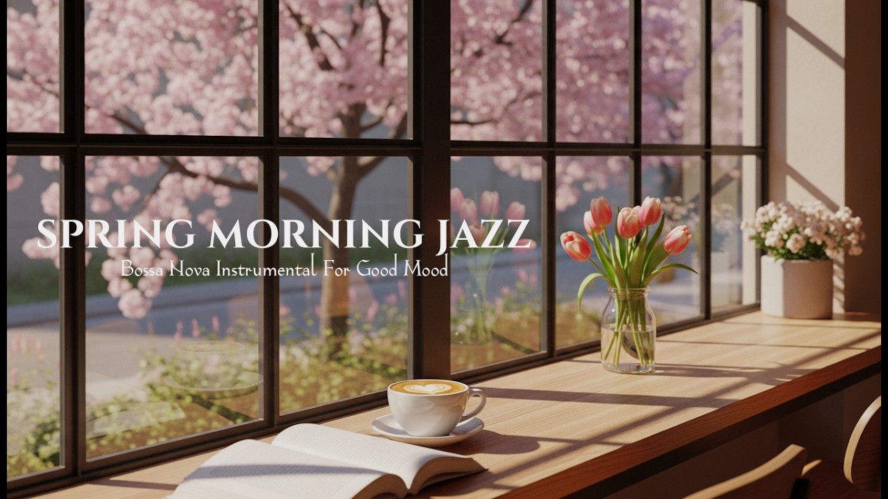 Elegant Jazz Music ☕ Bossa Nova background for Happy Moods, Stress Relief and Relaxing