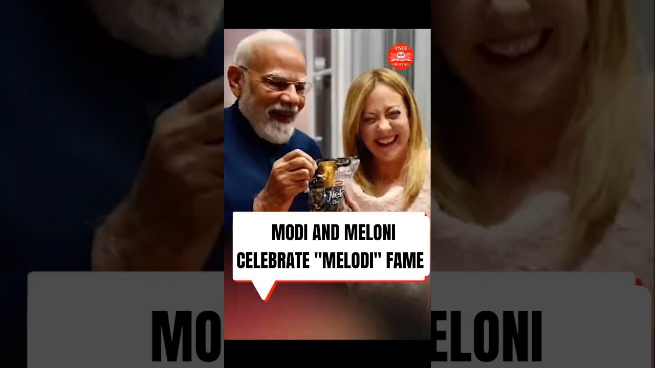 Meloni and Modi Joke About Instagram Fame at G7 Summit